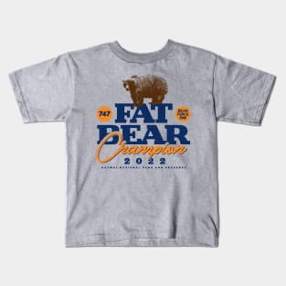 Fat Bear Week Champion - 747 Kids T-Shirt